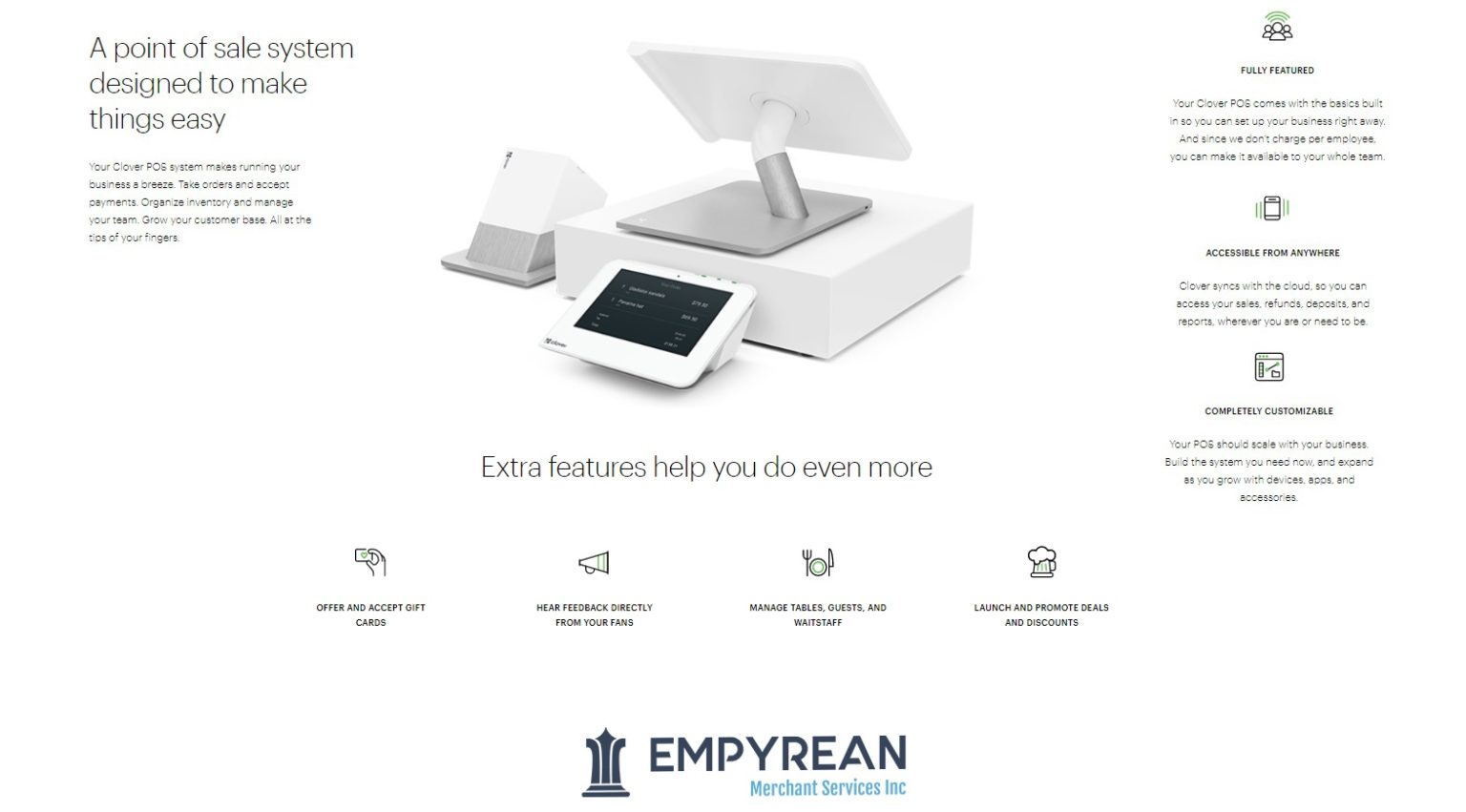 clover mini with cash drawer updated Empyrean Merchant Services